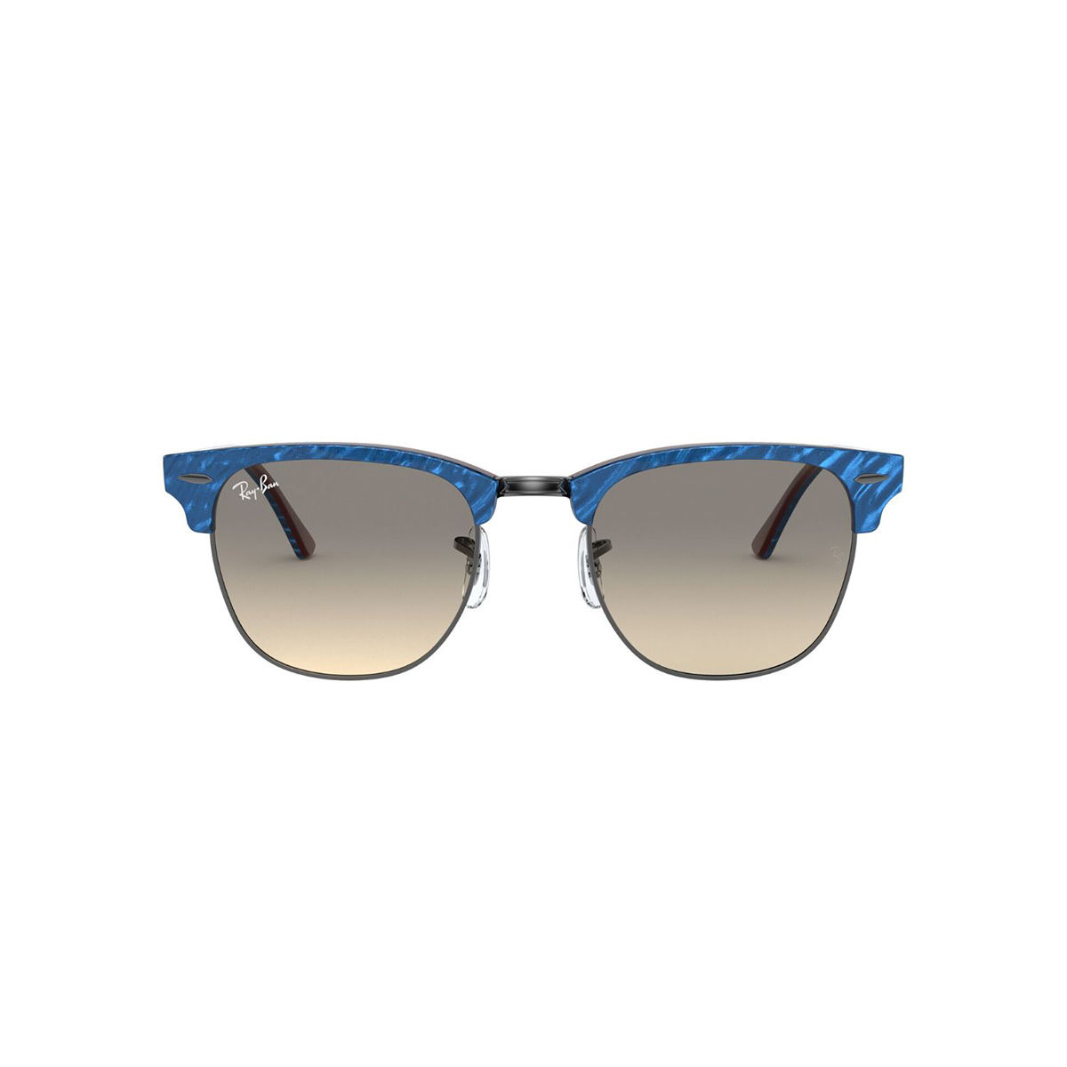 Ray-Ban RB3636 Unisex New Caravan Square Sunglasses, Rose Gold/Blue  Gradient at John Lewis & Partners
